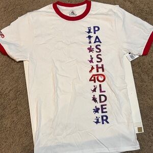 Epcot 40th passholder shirt with Figment
